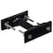 Gardenised Outdoor Metal Patio Black Deck Umbrella Clamp for Fence Post, Railing, Bleachers or Benches QI004404 - alternate 3